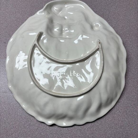 Vintage OCI Santa Serving Plate - Picture 3 of 5